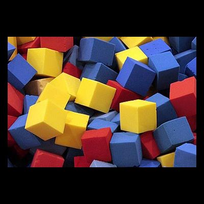 Кубики для поролоновой ямы, за 1м.3