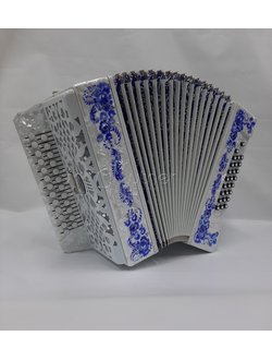 S32XL-A-WH Гармонь "Шуйская" белая