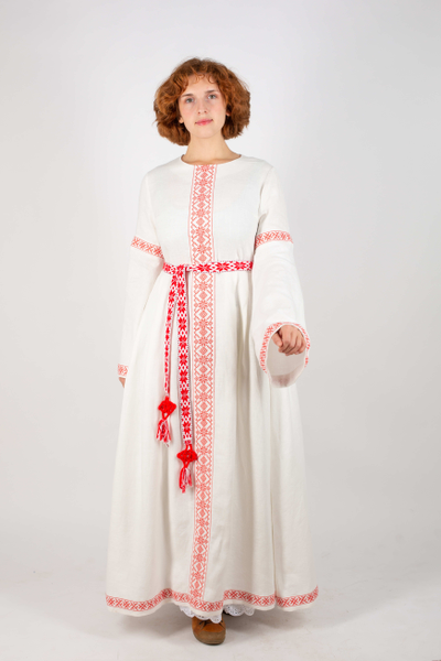 Платье "Царевна Лебедь"  белое