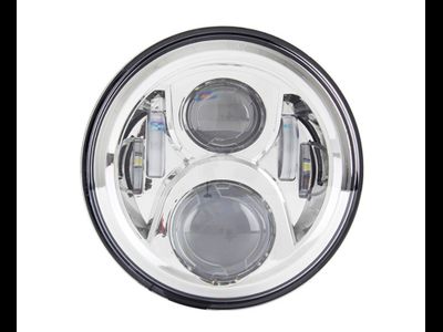 Светодиодная фара GSR-LED-7 дюймов-60W-RD Chrome, CREE, 1шт