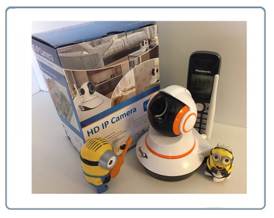 Zjuxin. Видеоняня моторизированная WiFi/LAN видеокамера с DVR, HD 960р (icSee)