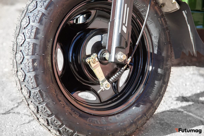 Грузовой электротрицикл Rutrike Маяк 1500 60V1000W зеленый