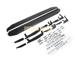 Пороги "Black-Premium" для Changan CS35 Plus 2021-