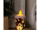 LED свеча-ночник "Дед мороз", 15х7х9 см, с имитацией пламени