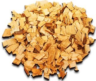 Дубовая щепа 1000 гр. с минимальным обжигом