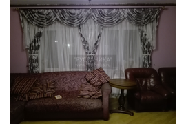 Шторы с ламбрекенами в гостинную.