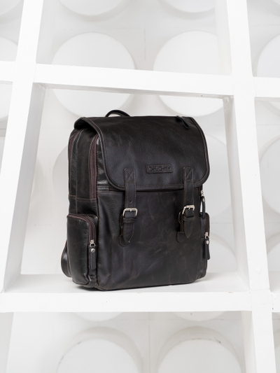 Кожаный рюкзак Santerno brown (арт. 3007-04)