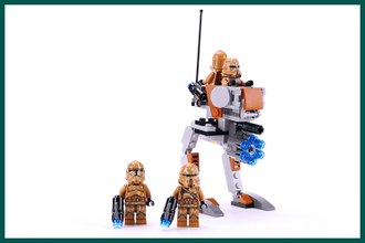 # 75089 Пехотинцы Планеты Джеонозис (Боевой Комплект 2015) / Geonosis Troopers Battle Pack 2015