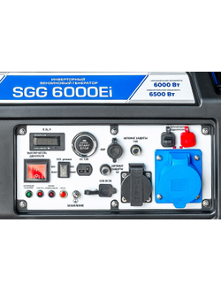Бензогенератор инверторный 6 кВт SGG 6000Ei