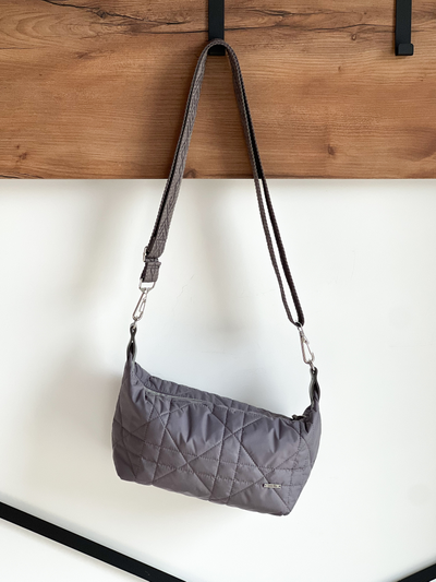 Кросс-боди (стёжка серая)