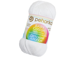 Детский хлопок (Пехорка) цвет № 01 белый