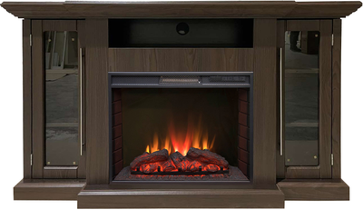 Электрокамин Элтон LUX AO с очагом Sparta 25.5 LED