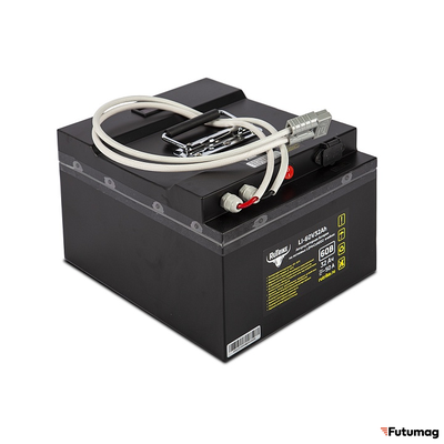 Литиевый тяговый аккумулятор RuTrike (18650 MnCoNi) 60V32A/H