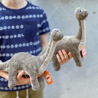 Мягкая игрушка динозавр 55 см