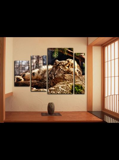 Модульная картина &quot;Опасный&quot;