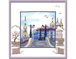 Петербургские зарисовки 310, Овен (набор для вышивания нитками) vkn