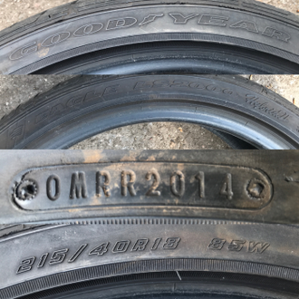 215/40R18 Goodyear Eagle LS2000 пара 2шт