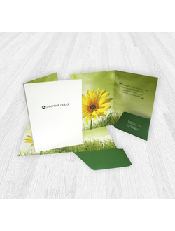 Изготовление папок с карманом