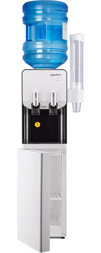 Кулер для воды Aqua Work J31-LD бело-черный