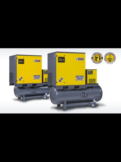 Производительностью до 2,3 м3/мин cо встроенным осушителем (FRD1108-270 - FRD1510-500)