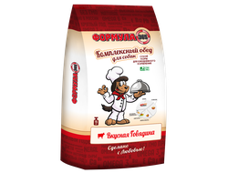 Сухой корм для собак Формула 365 Комплексный обед, Вкусная Говядина 15 кг