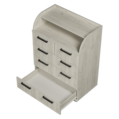 Комод Стандарт 1 (800*1020*460мм), дуб крафт белый