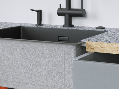 Мойка OMOIKIRI TAKI 54-U/IF SIDE SF