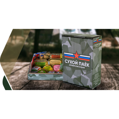 Армейский суточный сухой паек ИРП-1
