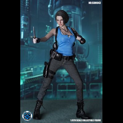 Женская голова (скульпт) Джилл Валентайн - 1/6 scale Female Head Sculpture (SDH043) - SUPER DUCK