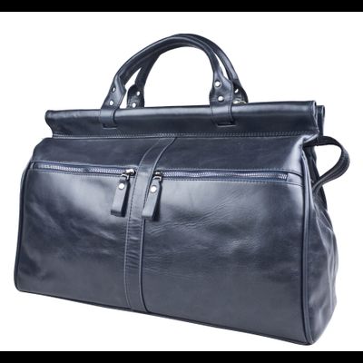 Кожаный саквояж Veano Premium blue (арт. 4004-54)