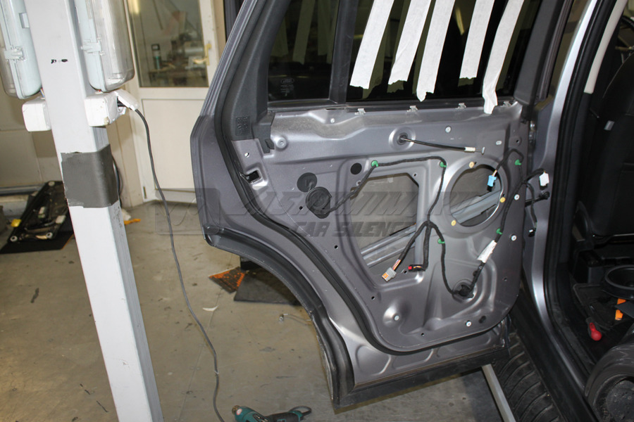 Шумоизоляция land rover freelander