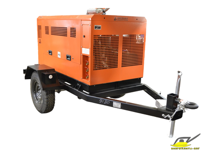 Станция компрессорная передвижная дизельная ЗИФ-ПВ-5,5/1,0 F