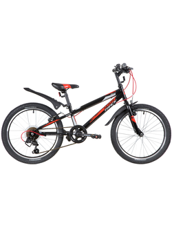 Велосипед NOVATRACK Racer 20 6 (2020) Черный