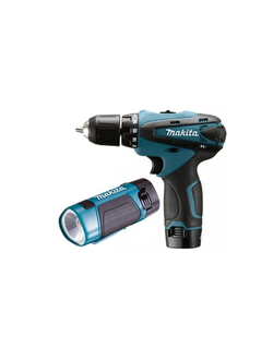 Makita DF330DWLE аккумуляторный шуруповерт Li-Ion 1.3 Ач 10.8 В