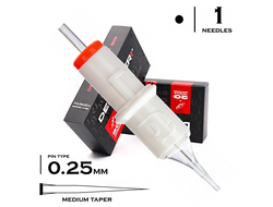 1 RLMT / 0,25mm - Round Liner Medium Taper "DEFENDERR"