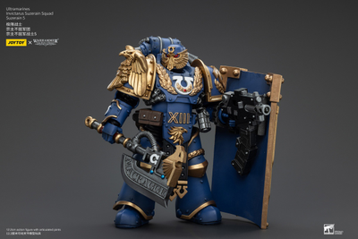 Сюзерен-инвиктарий Ультрамаринов (Warhammer Horus Heresy) - КОЛЛЕКЦИОННАЯ ФИГУРКА 1/18 Ultramarines Invictarus Suzerain Squad 5 (JT00287) - JOYTOY