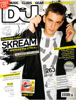 DJ Magazine August 2007 Scream Inside, Иностранные журналы в Москве, Intpressshop