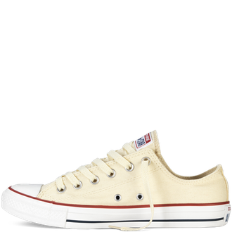 кеды converse all star бежевые низкие купить в москве, converse natural white m9165 фото