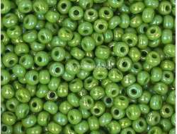 БИСЕР PRECIOSA 10/0 - 50г - 54230 НЕПРОЗРАЧНЫЙ РАДУЖНЫЙ ЗЕЛЁНЫЙ