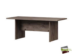 Стол переговоров 1900х850х750 B-101 Дуб Веллингтон Табак/Кубанит серый