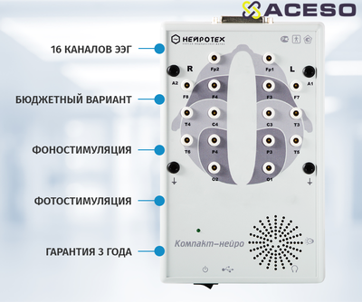 «КОМПАКТ-НЕЙРО» 16 КАНАЛОВ
