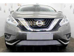Защита радиатора Nissan Murano Z52 2014- chrome