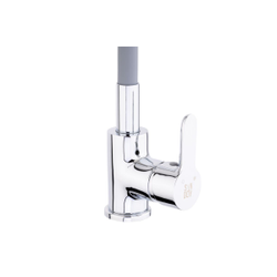 Смеситель Sanday 565502-09 серый излив