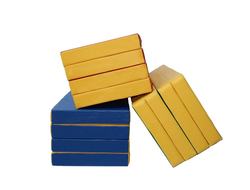 Мат гимнастический 2,0х1,0х0,1 м складной, 3 сложения, 4 секции купить в Воронеже