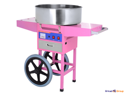 Аппарат для производства сахарной ваты на тележке Hurakan HKN-C2-T