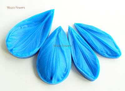 "Лепестки альстромерии" набор силиконовых молдов  (вайнеров)