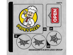 Sticker Sheet for Set 76108, Sheet 2 - 38536/6225675, n/a (76108stk02)