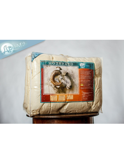 Одеяло "Модерато" лёгкое (овечья шерсть меринос; 200 гр/кв.м)