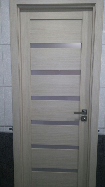 OPTIMA PORTE/ TURIN 507. ЯСЕНЬ ПЕРЛАМУТРОВЫЙ/ СТЕКЛО САТИН СВЕТЛОЕ