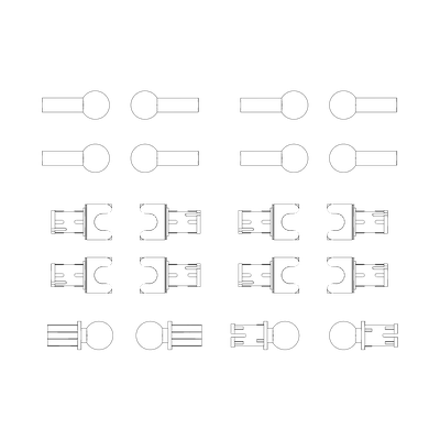 !АНАЛОГ! Special Elements for Structures Set /  Ball Joints,  (SPEC1W)